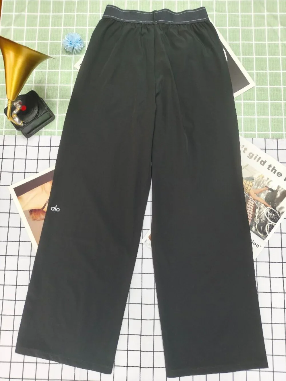 NWT Alo Yoga Brand Black Trouser/Pants Women's XS(Regular)🍧🌈